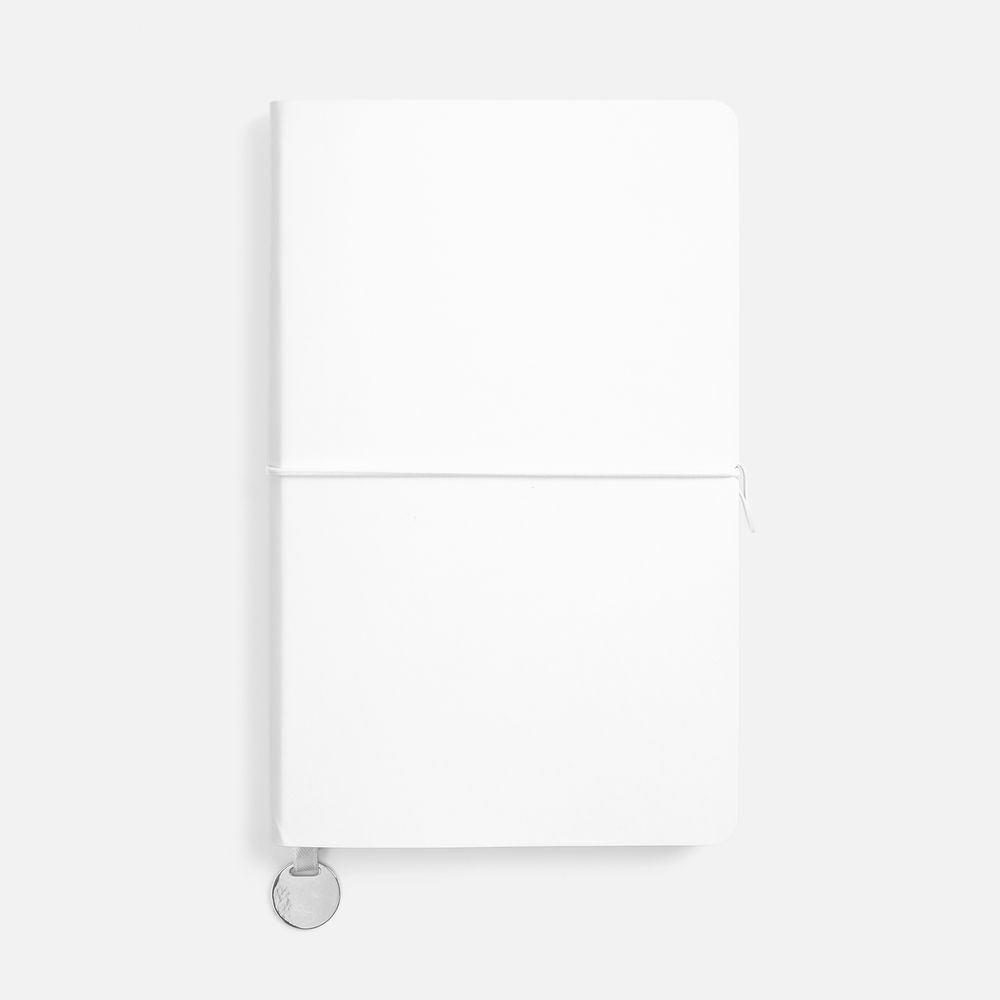 Ежедневник Waltz, недатированный, белый