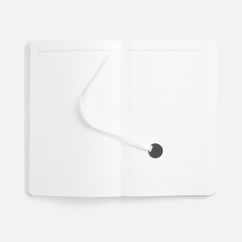 Ежедневник Waltz, недатированный, белый — изображение 10