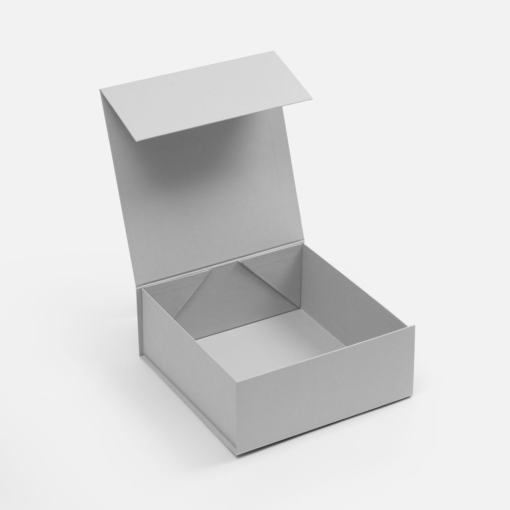 Коробка складная Quadra Fold, серая — изображение 4