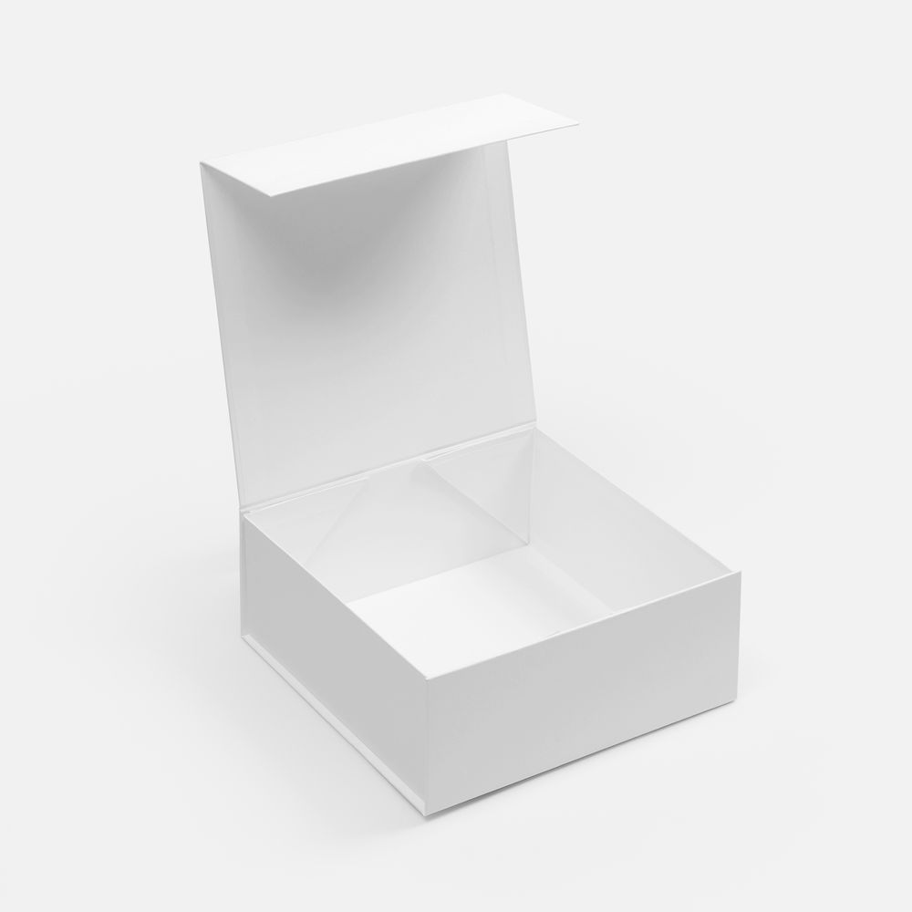 Коробка складная Quadra Fold, белая — изображение 4