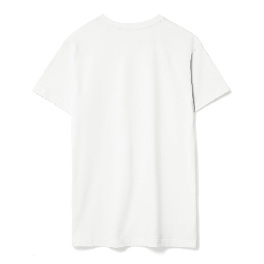 Футболка унисекс T-Bolka 160, белая (белоснежная) — изображение 3