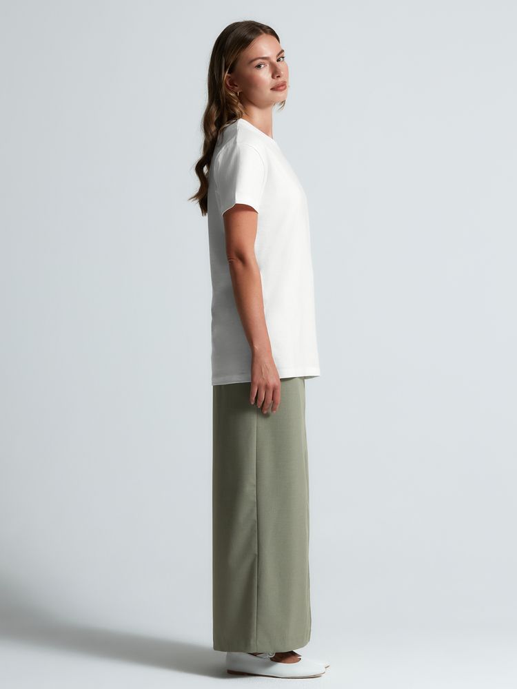 Футболка унисекс T-Bolka 160, белая (белоснежная) — изображение 8