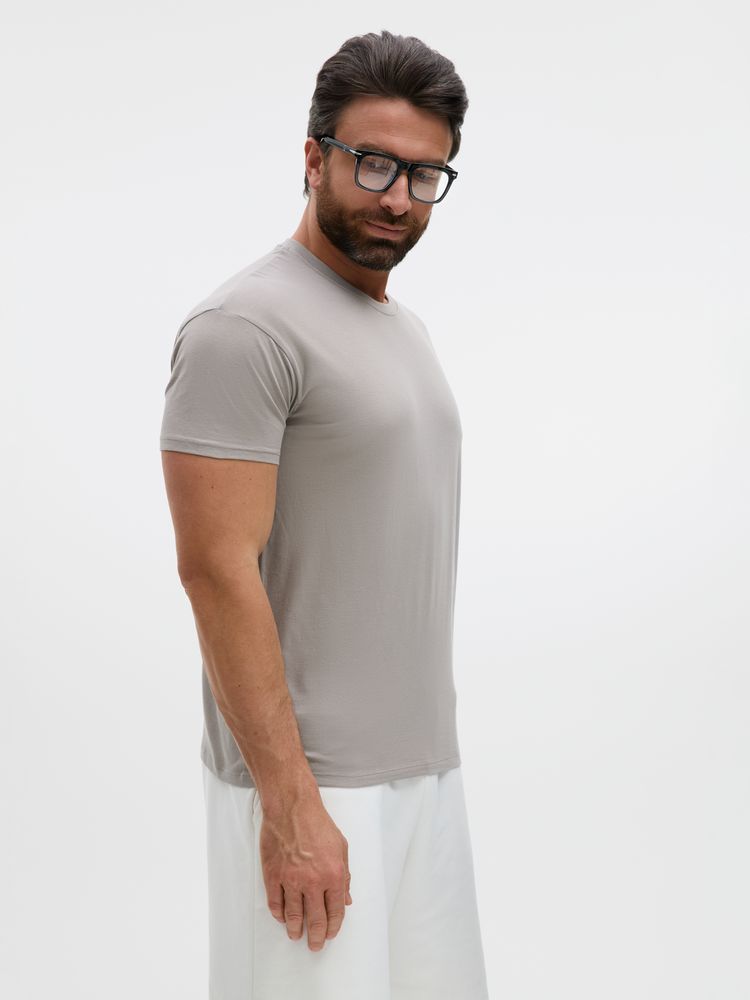 Футболка унисекс Regent 150, светло-серая — изображение 6