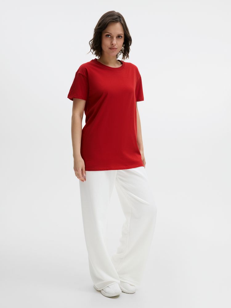 Футболка унисекс Regent 150, вишнево-красная — изображение 12