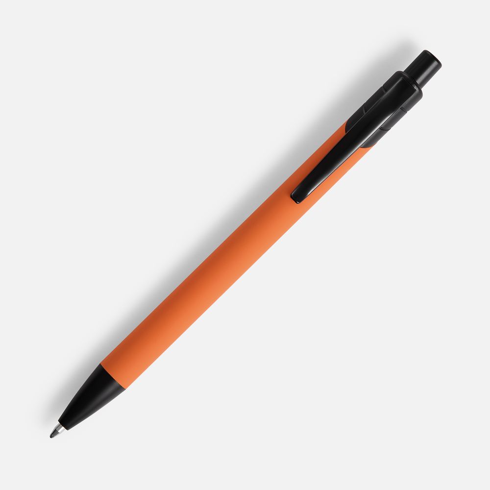Ручка шариковая Undertone Black Soft Touch, оранжевая — изображение 3