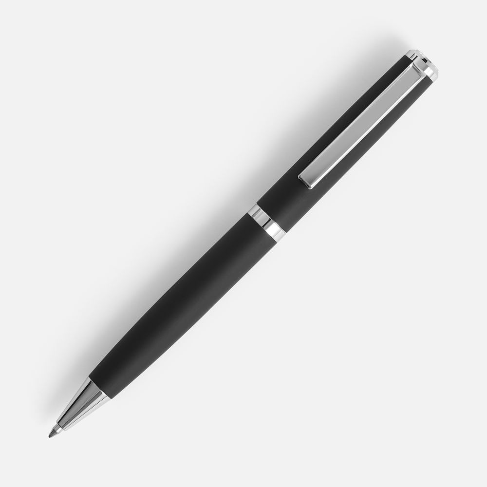 Ручка шариковая Inkish Chrome в футляре, черная — изображение 3
