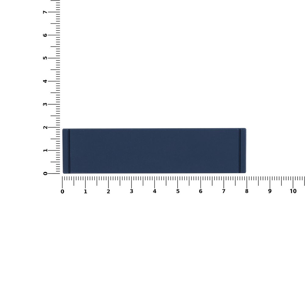 Лейбл из ПВХ Dzeta, S, темно-синий — изображение 3