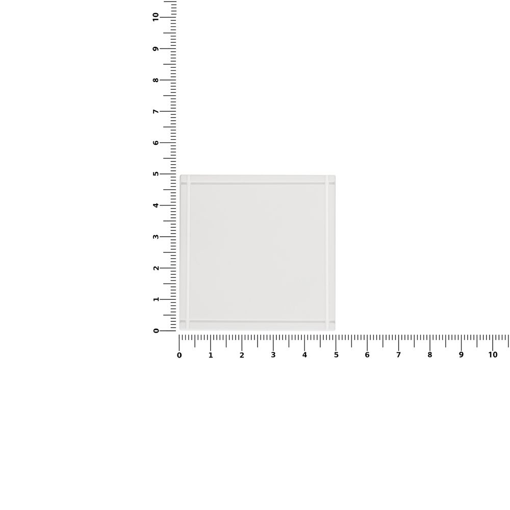 Лейбл из ПВХ Dzeta, L, белый — изображение 3