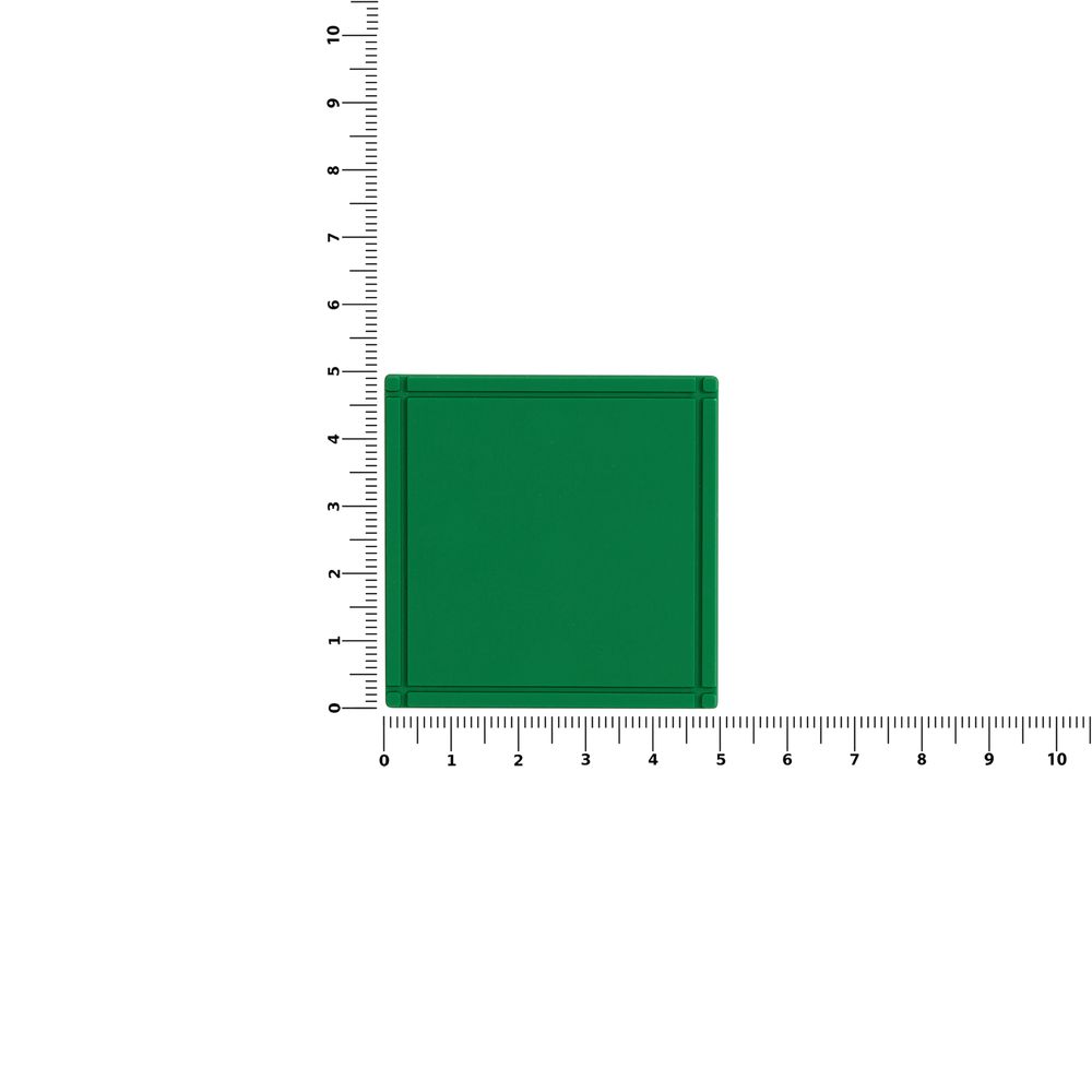 Лейбл из ПВХ Dzeta, L, зеленый — изображение 3
