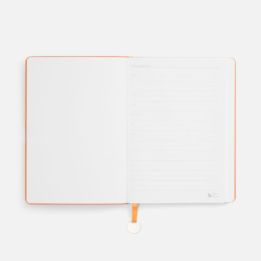 Ежедневник Lafite, недатированный, оранжевый — изображение 8