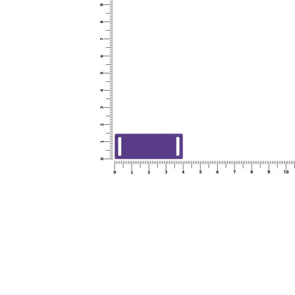 Лейбл из ПВХ Kova, фиолетовый — изображение 3