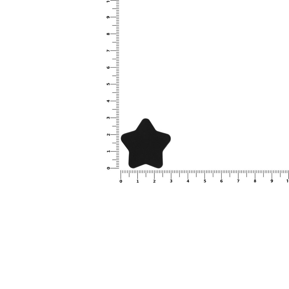 Джибитс из ПВХ «Звезда», черный — изображение 4