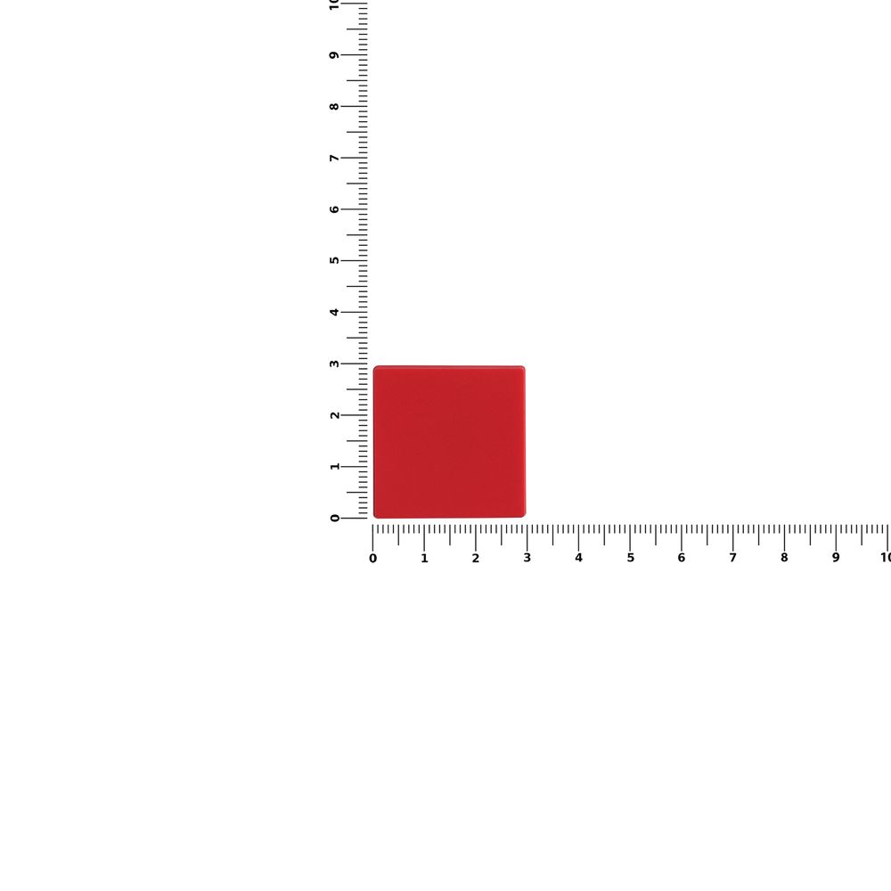 Джибитс из ПВХ «Квадрат», красный — изображение 4