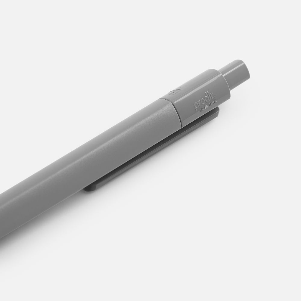 Ручка шариковая Prodir DS4 PMM-P, серая — изображение 6