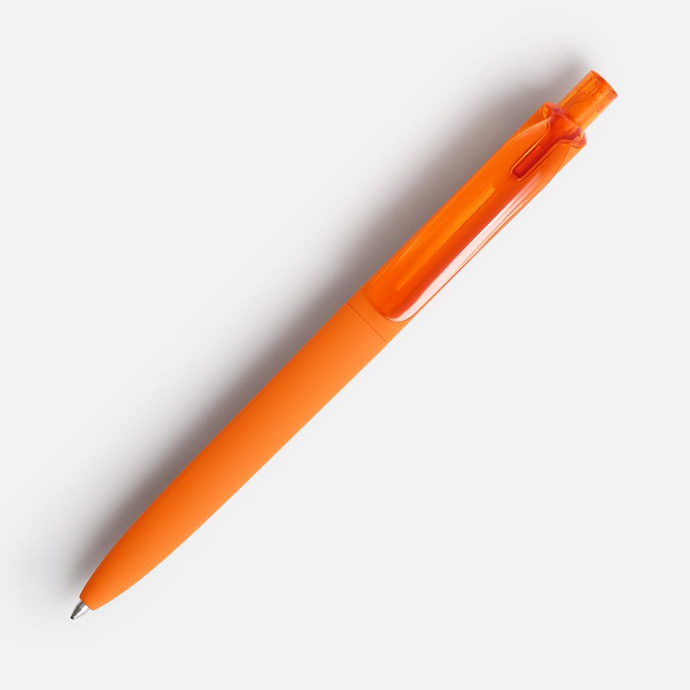 Ручка шариковая Prodir DS8 PRR-T Soft Touch, оранжевая — изображение 3