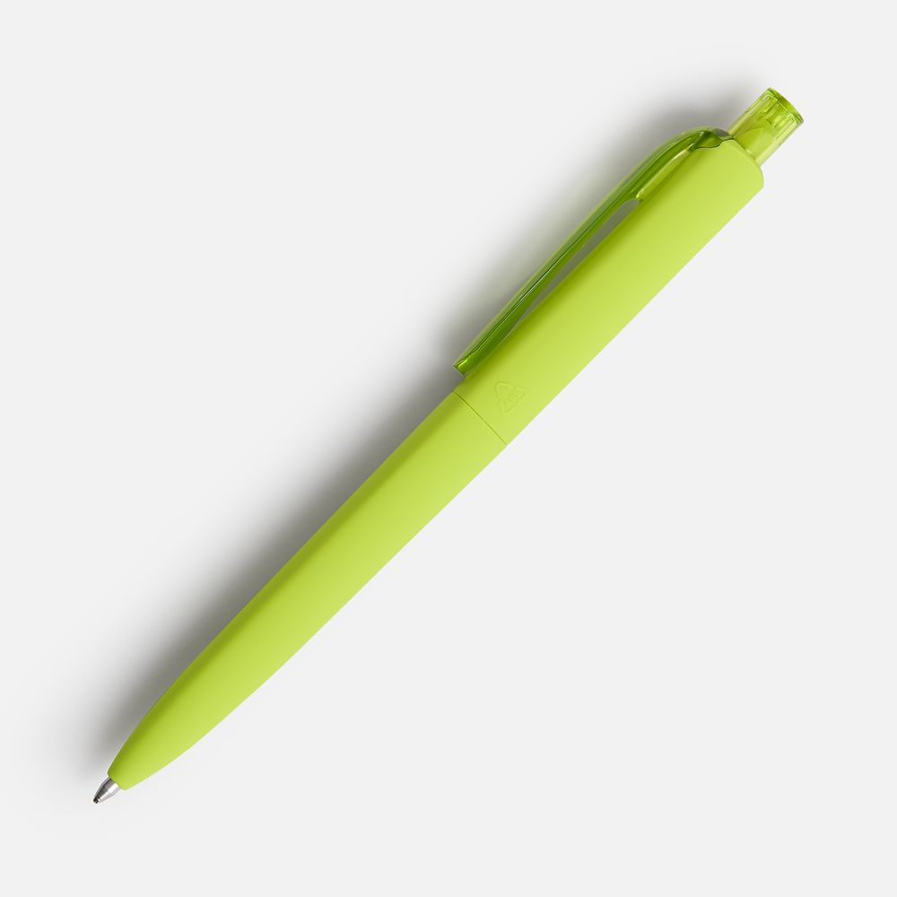 Ручка шариковая Prodir DS8 PRR-T Soft Touch, зеленая — изображение 4